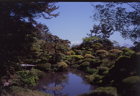 出羽富士と称される鳥海山