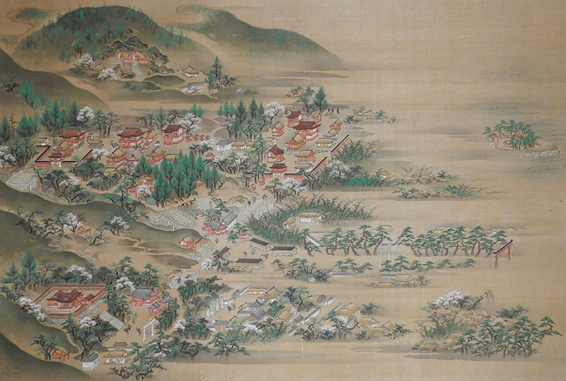《江洲日吉山王景図》　江戸時代中期(18世紀)　館蔵
