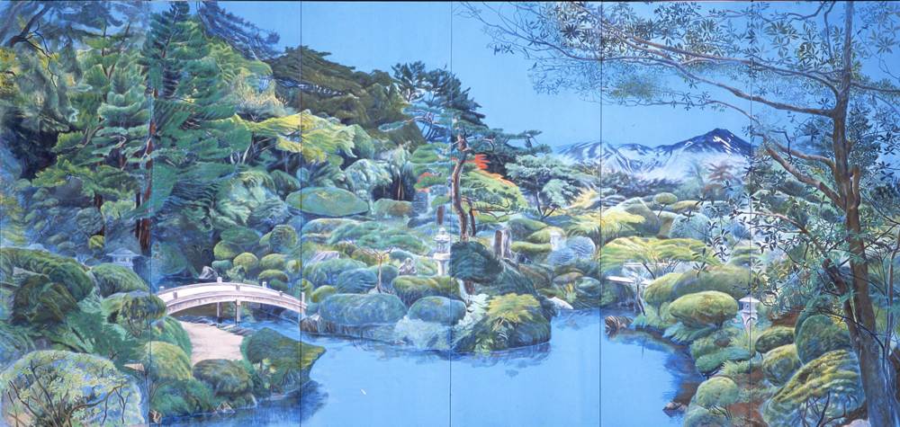 《庭園》　172.4×360.0㎝　1996年