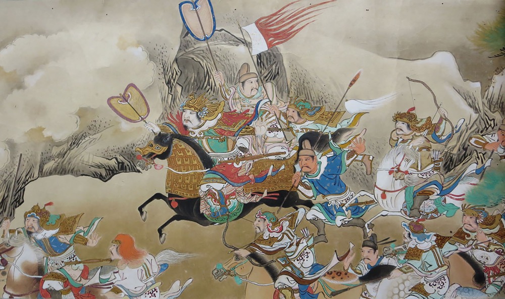 呉越戦絵巻　江戸時代前期～中期(17～18世紀)