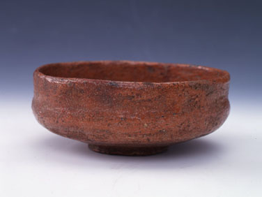 赤楽馬盥茶碗　道入作　江戸時代前期(17世紀)