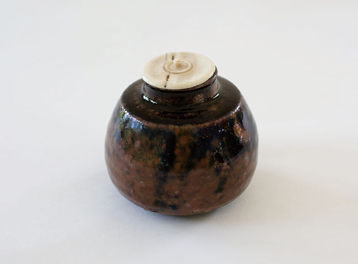 《瀬戸金華山茶入銘 老茄子》桃山時代(16世紀)